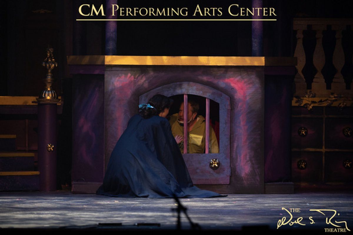 Belle (Lainee Jentz), Maurice (Jonathan Geffner) at Photos: First Look at Disney's BEAUTY AND THE BEAST in The Noel S. Ruiz Theatre