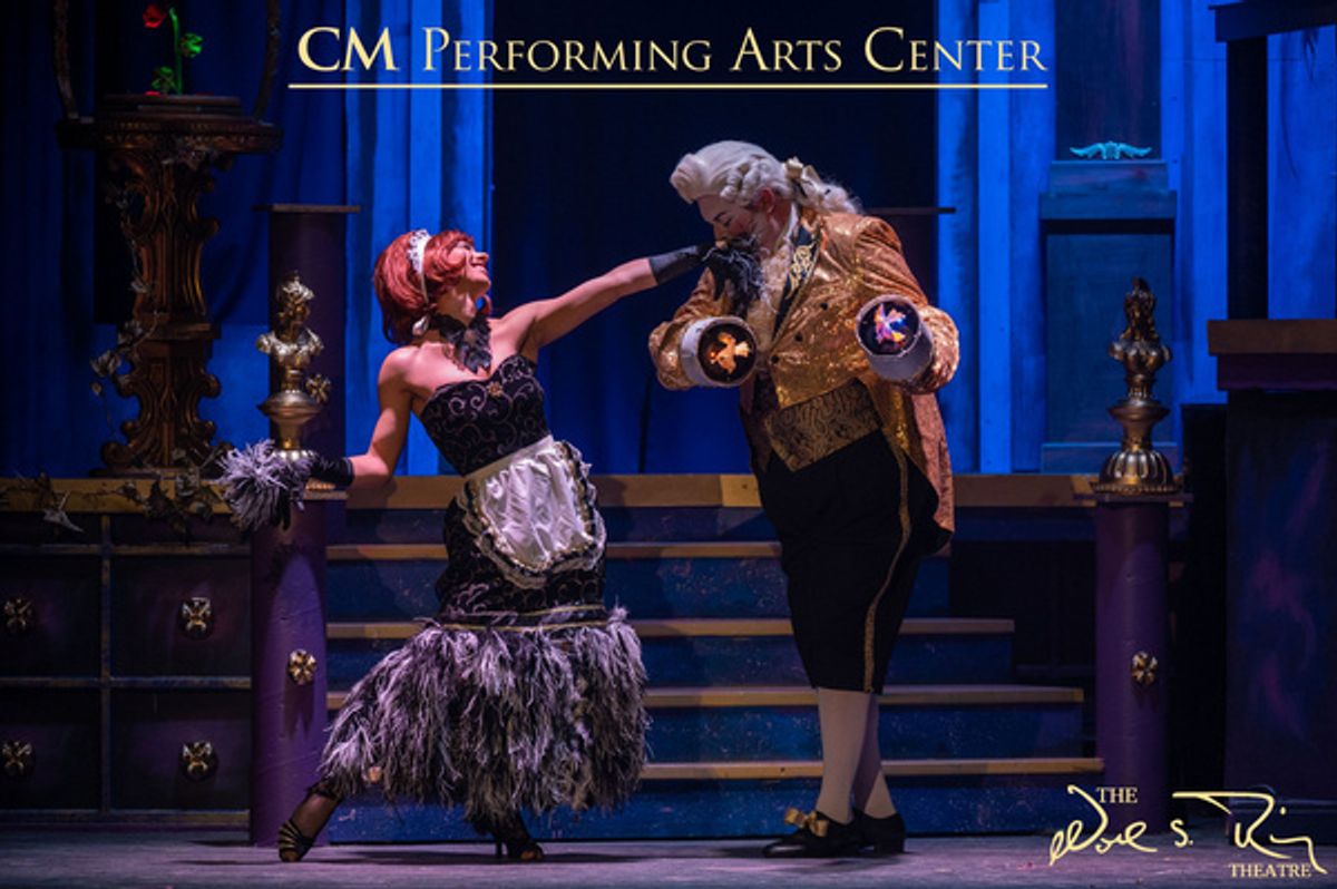 Babette (Adriana Michelle Scheer), Lumiere (Ryan Nolin) at Photos: First Look at Disney's BEAUTY AND THE BEAST in The Noel S. Ruiz Theatre