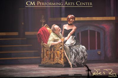 Maurice (Jonathan Geffner), Babette (Adriana Michelle Scheer) Photo