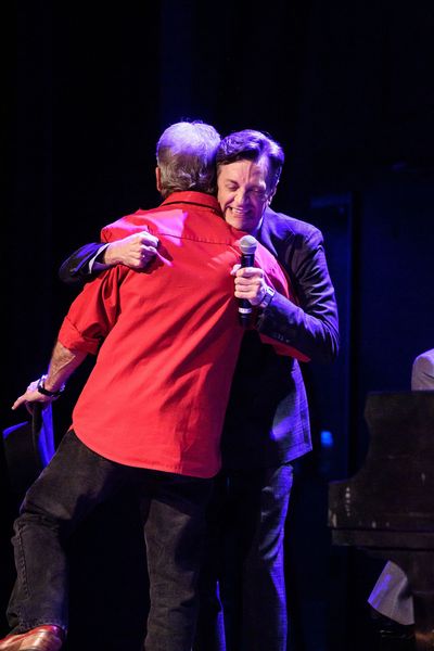 Larry Gatlin, Jim Caruso Photo