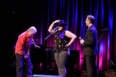 Billy Stritch, Larry Gatlin, Jane Monheit, Jim Caruso Photo