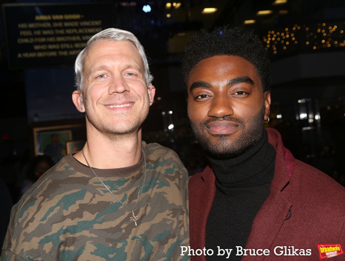 Russell Harvard and Jelani Alladin at 