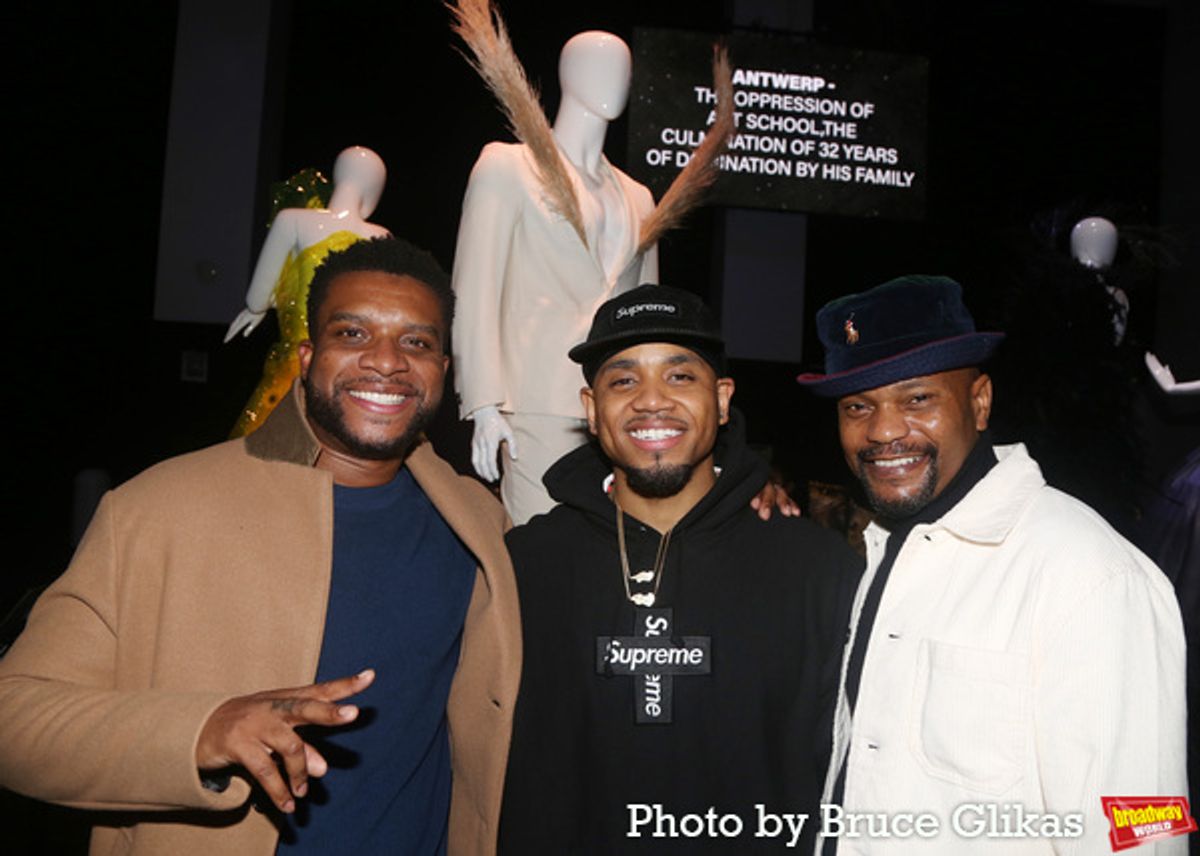 Keenan Scott II, Tristan Mack Wilds and Forrest McClendon at 