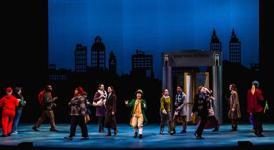 Stages Theatre Company''s Elf the Musical, Jr. (Nov 19-Dec 27, 2021). Photo by Fische Photo
