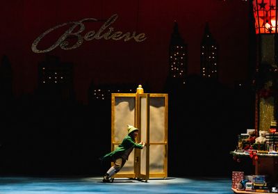 Sayer Keeley as Buddy in Stages Theatre Company''s Elf the Musical, Jr. (Nov 19-Dec 2 Photo