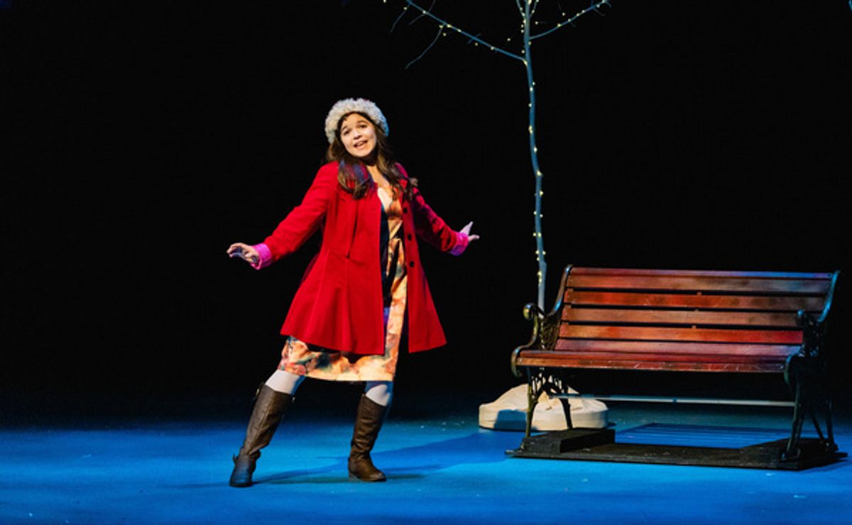 Josie Turk as Jovie in Stages Theatre Company''s Elf the Musical, Jr. (Nov 19-Dec 27, 2021). Photo by Fischeye Films. at Photos: First Look at ELF THE MUSICAL, JR. At Stages Theatre Company