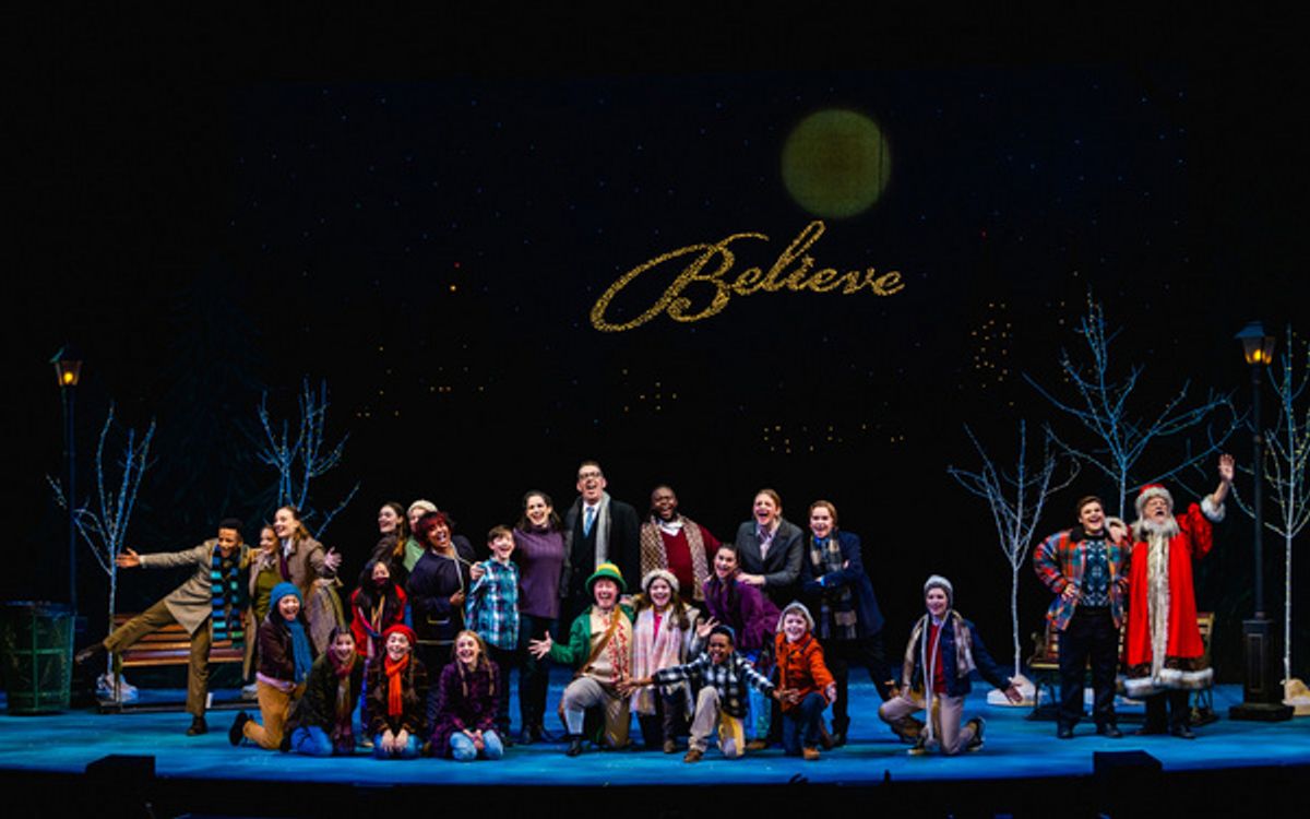 Stages Theatre Company''s Elf the Musical, Jr. (Nov 19-Dec 27, 2021). Photo by Fischeye Films.  at 