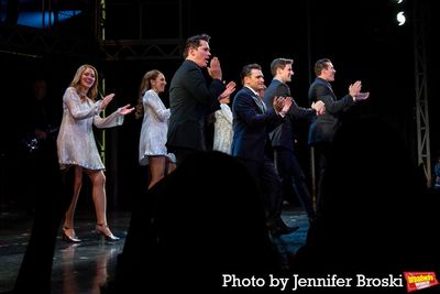 The cast of JERSEY BOYS Photo