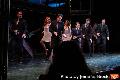 The cast of JERSEY BOYS Photo