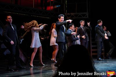The cast of JERSEY BOYS Photo