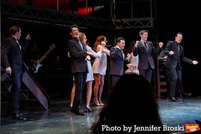 The cast of JERSEY BOYS Photo