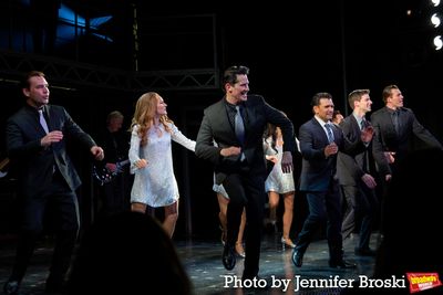 The cast of JERSEY BOYS Photo
