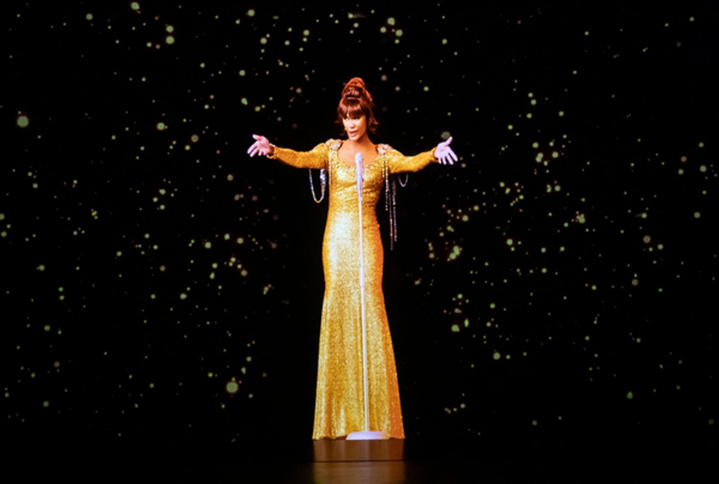 Photo Coverage: AN EVENING WITH WHITNEY Hologram Concert Opens at Harrah's Las Vegas  Image