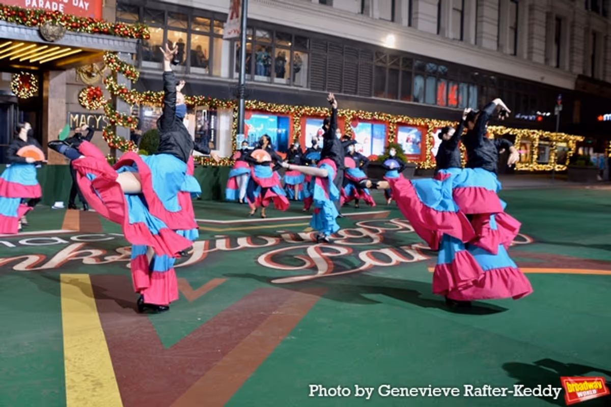 Ballet Hispanico's School of Dance at Photos: Cast of WICKED, SIX, and More Rehearse For the Macy's Thanksgiving Day Parade