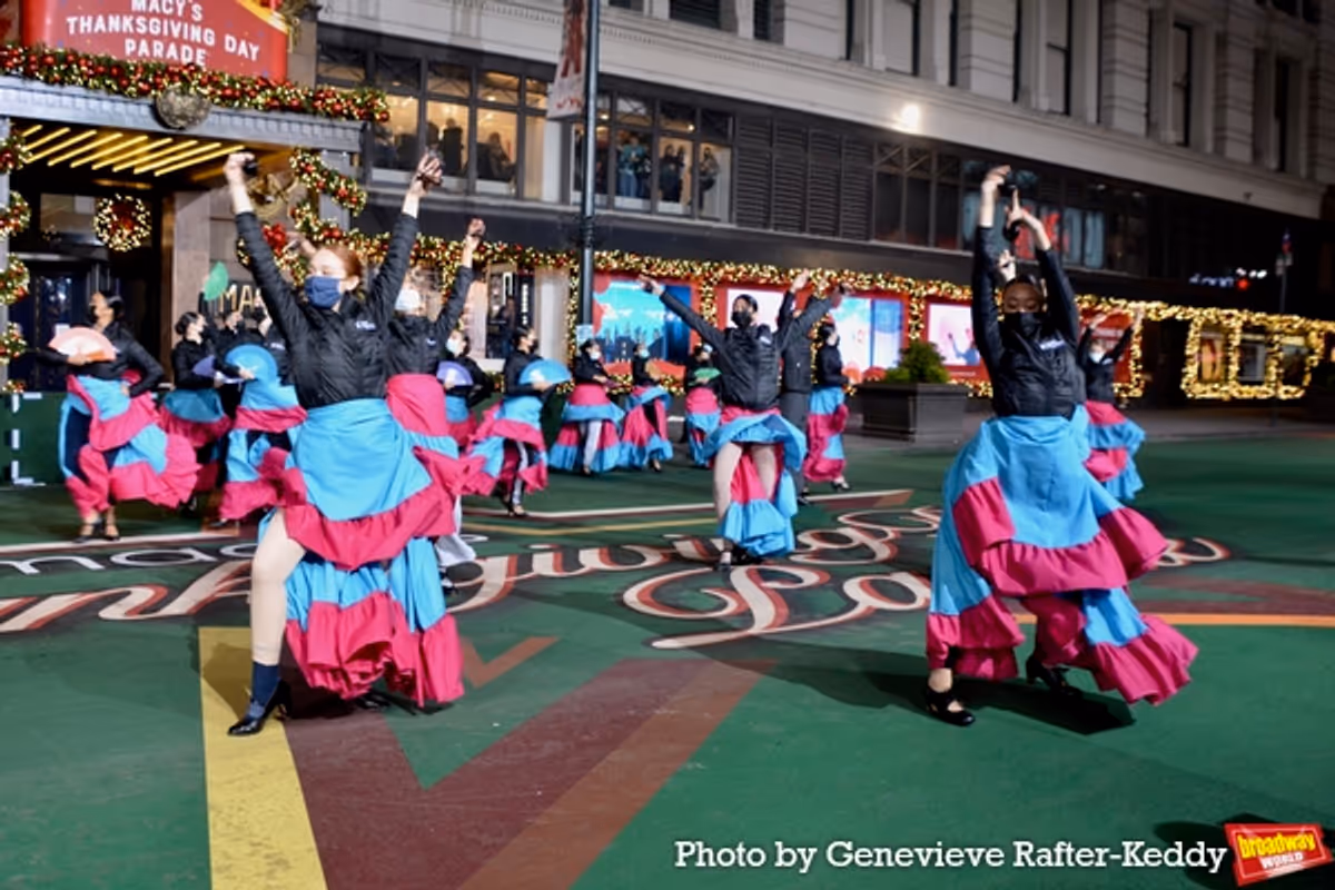Ballet Hispanico's School of Dance at Photos: Cast of WICKED, SIX, and More Rehearse For the Macy's Thanksgiving Day Parade