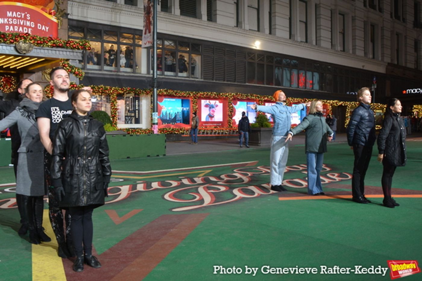 Photos: Cast of WICKED, SIX, and More Rehearse For the Macy's Thanksgiving Day Parade  Image