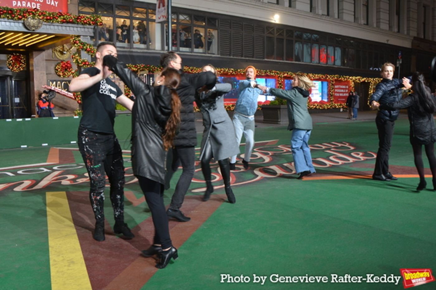 Photos: Cast of WICKED, SIX, and More Rehearse For the Macy's Thanksgiving Day Parade  Image