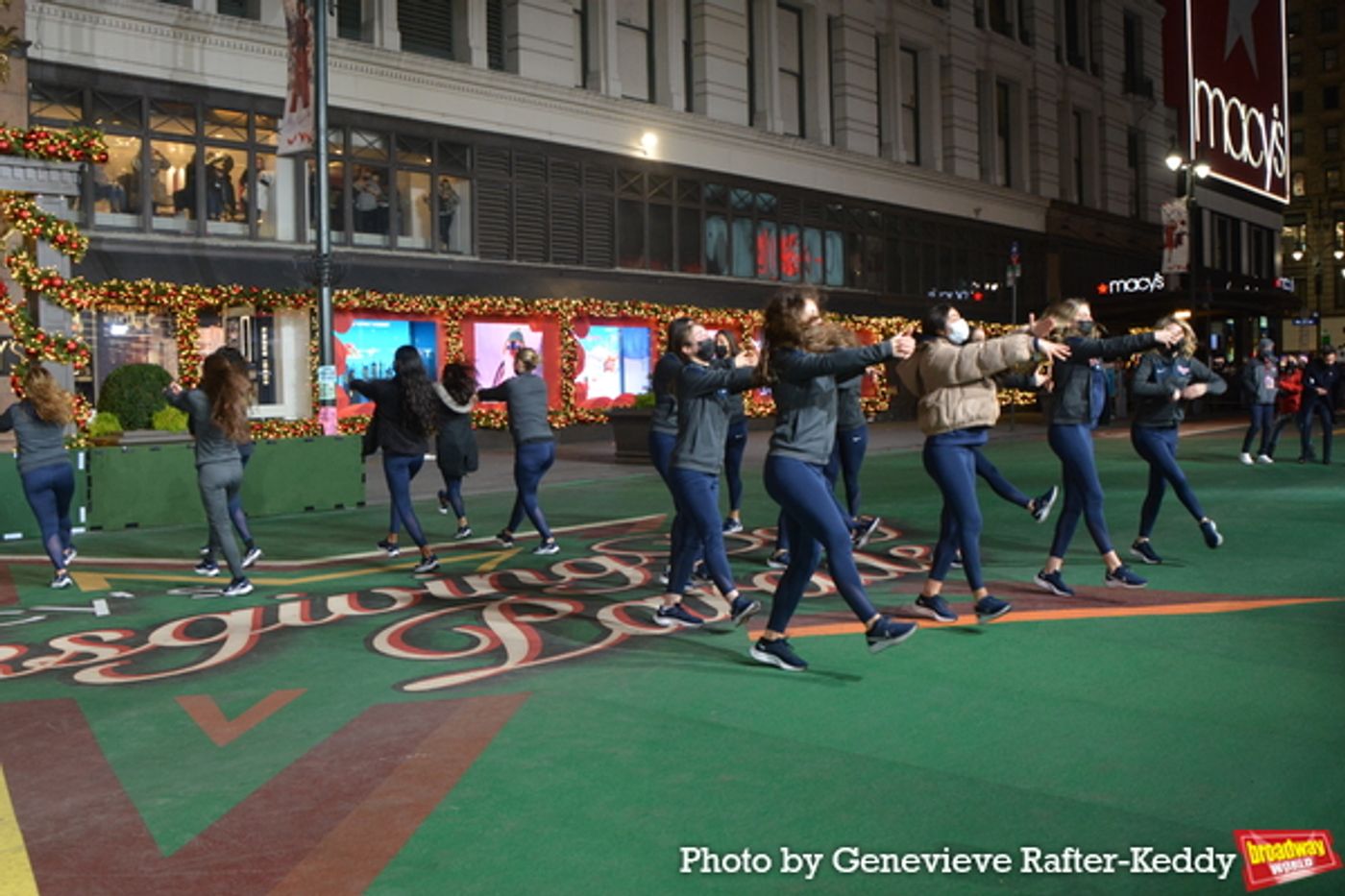 Photos: Cast of WICKED, SIX, and More Rehearse For the Macy's Thanksgiving Day Parade  Image