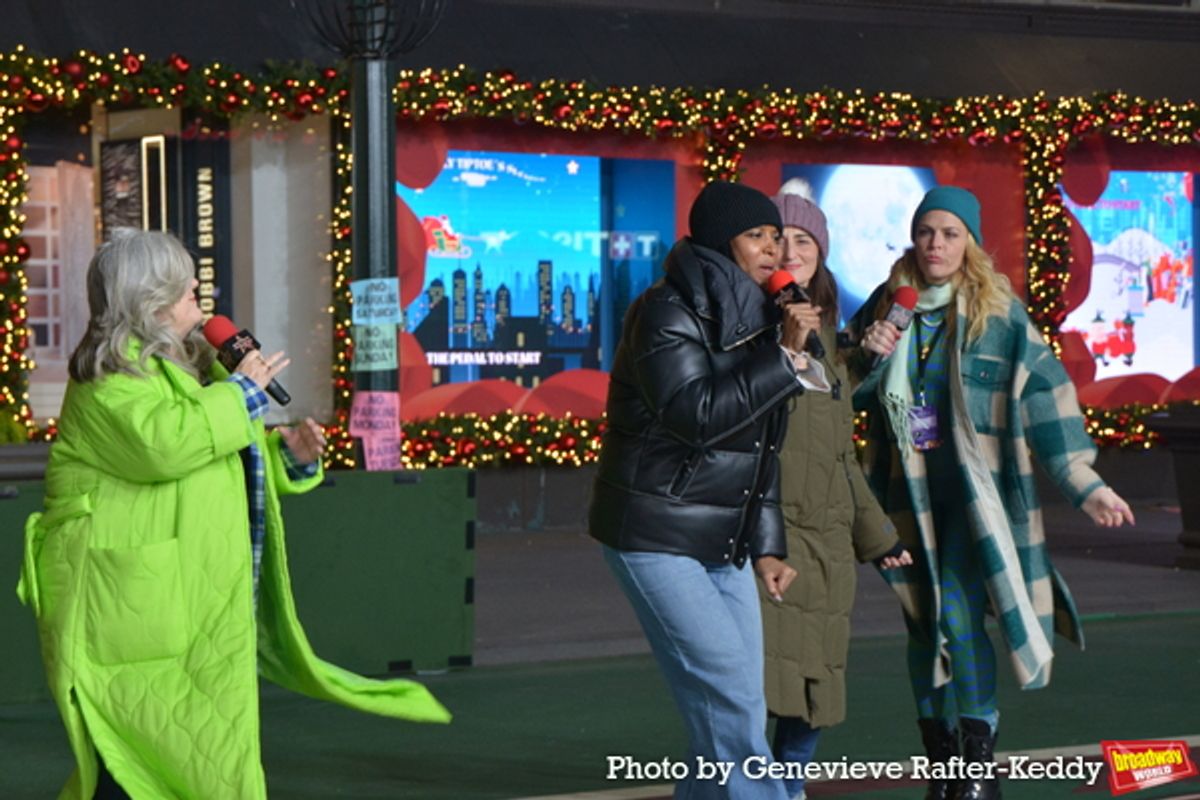 Paula Penn, Renee Elise Goldsberry, Sara Bareilles and Busy Philipps at 