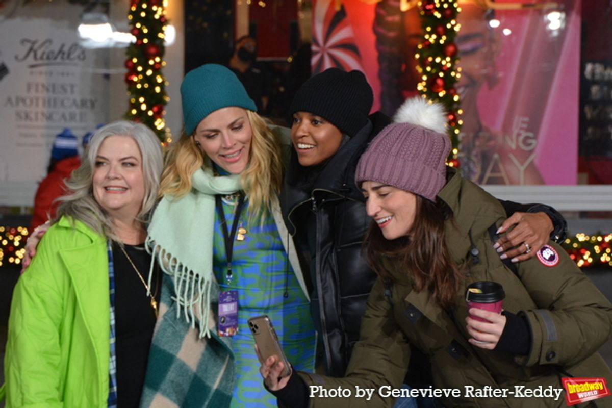 Paula Penn, Busy Philipps,  Renee Elise Goldsberry and Sara Bareilles  at 