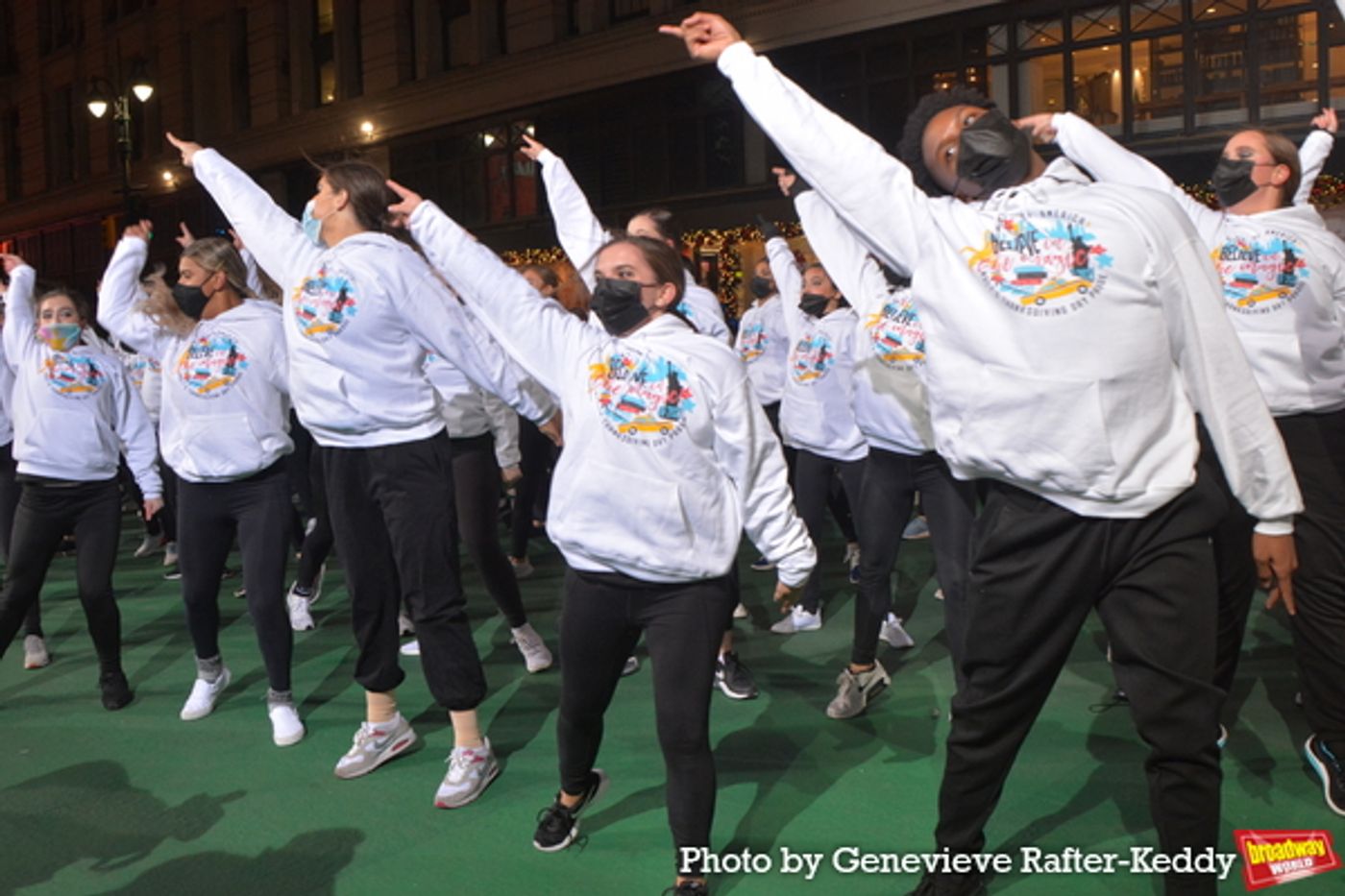 Photos: Cast of WICKED, SIX, and More Rehearse For the Macy's Thanksgiving Day Parade  Image