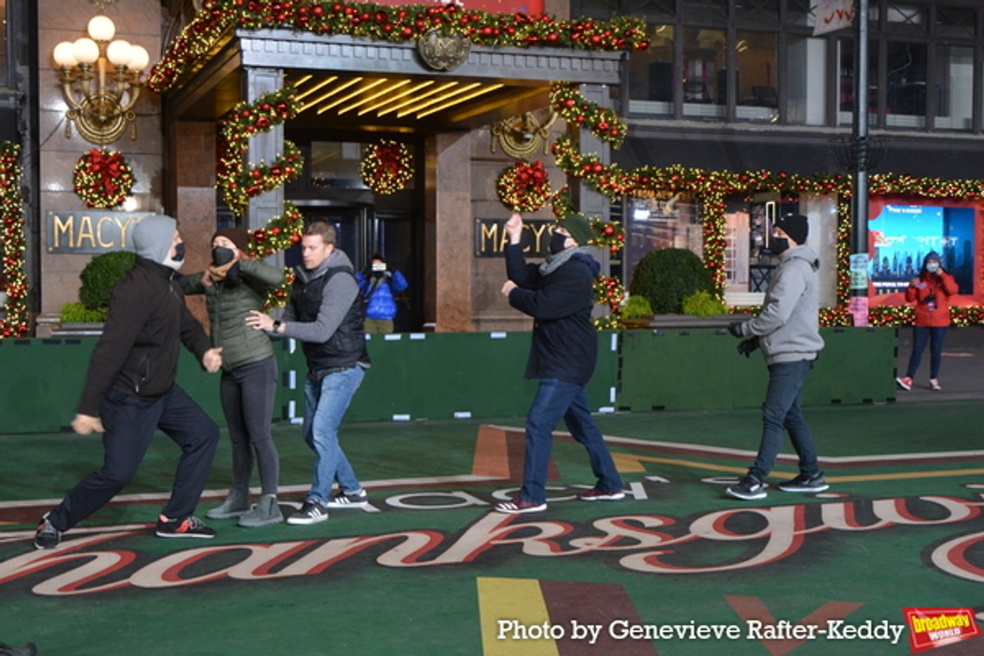 Photos: Cast of WICKED, SIX, and More Rehearse For the Macy's Thanksgiving Day Parade  Image