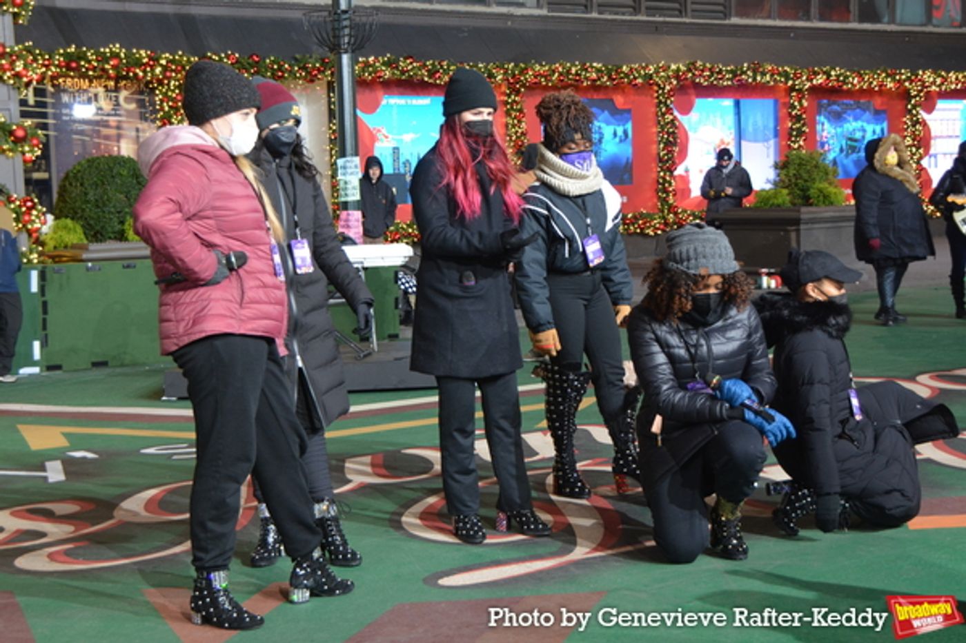 Photos: Cast of WICKED, SIX, and More Rehearse For the Macy's Thanksgiving Day Parade  Image