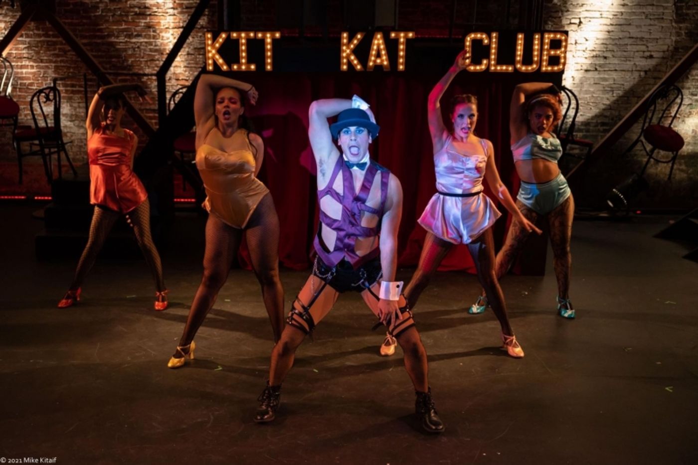 Review: CABARET Fits Theater West End's Vintage Vibe Like a Fishnet Stocking  Image