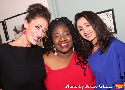 Sara Gettelfinger, Catrice Joseph and Natascia Diaz Photo