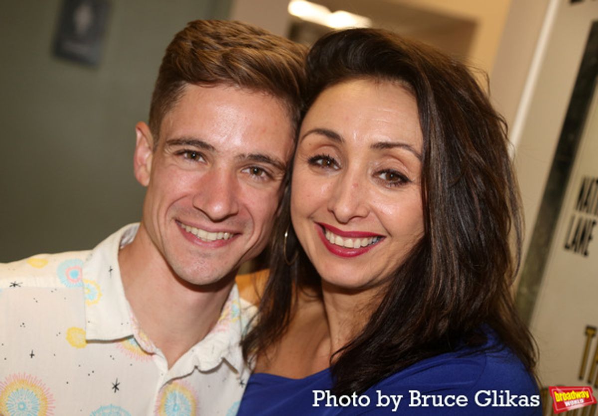 Anthony Blair Hall and Natascia Diaz at 