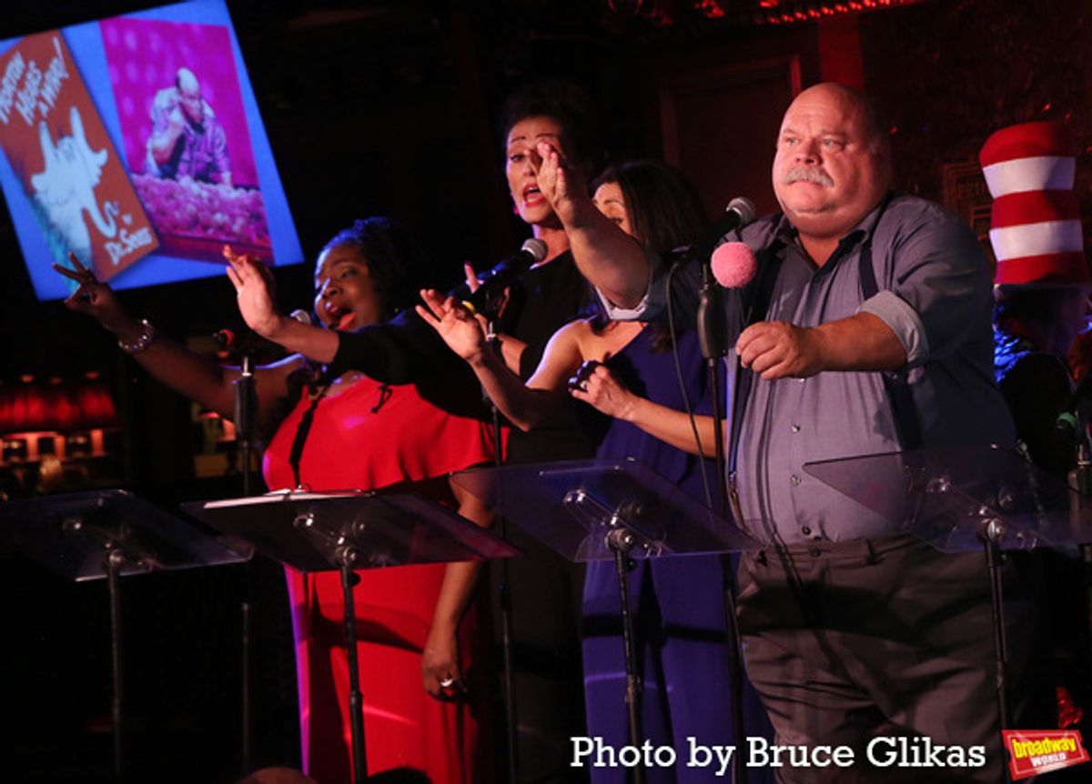 Catrice Joseph,Sara Gettelfinger, Natascia Diaz and  Kevin Chamberlin at 