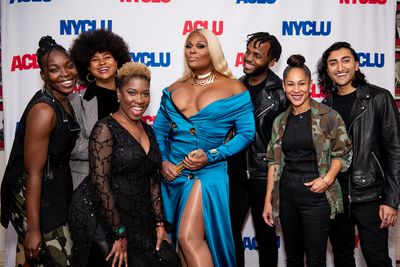 Peppermint and the cast of Sing Out For Freedom  Photo