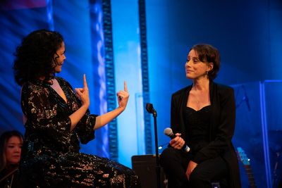 Alexandra Wailes and Judy Kuhn  Photo