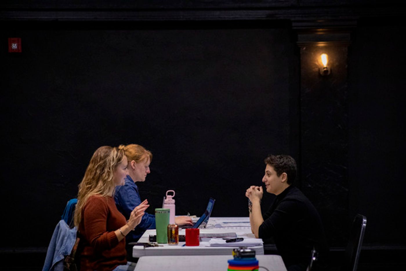 Photos: In Rehearsal for 10 MINUTES TO MIDNIGHT At Cleveland Public Theatre Photos: In Rehearsal for 10 MINUTES TO MIDNIGHT At Cleveland Public Theatre Image