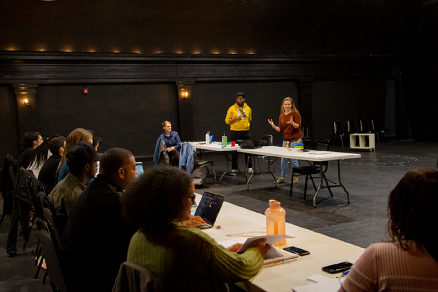 Photos: In Rehearsal for 10 MINUTES TO MIDNIGHT At Cleveland Public Theatre Photos: In Rehearsal for 10 MINUTES TO MIDNIGHT At Cleveland Public Theatre Image