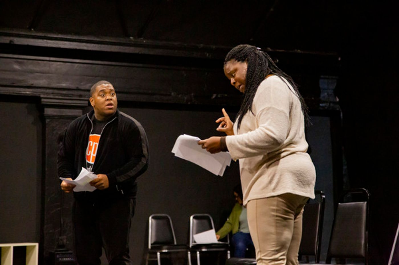 Photos: In Rehearsal for 10 MINUTES TO MIDNIGHT At Cleveland Public Theatre Photos: In Rehearsal for 10 MINUTES TO MIDNIGHT At Cleveland Public Theatre Image