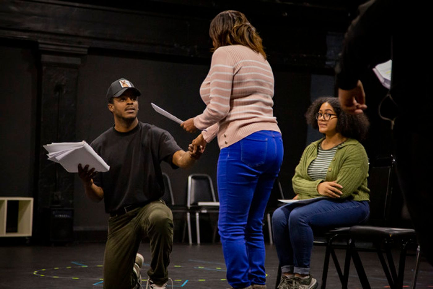 Photos: In Rehearsal for 10 MINUTES TO MIDNIGHT At Cleveland Public Theatre Photos: In Rehearsal for 10 MINUTES TO MIDNIGHT At Cleveland Public Theatre Image