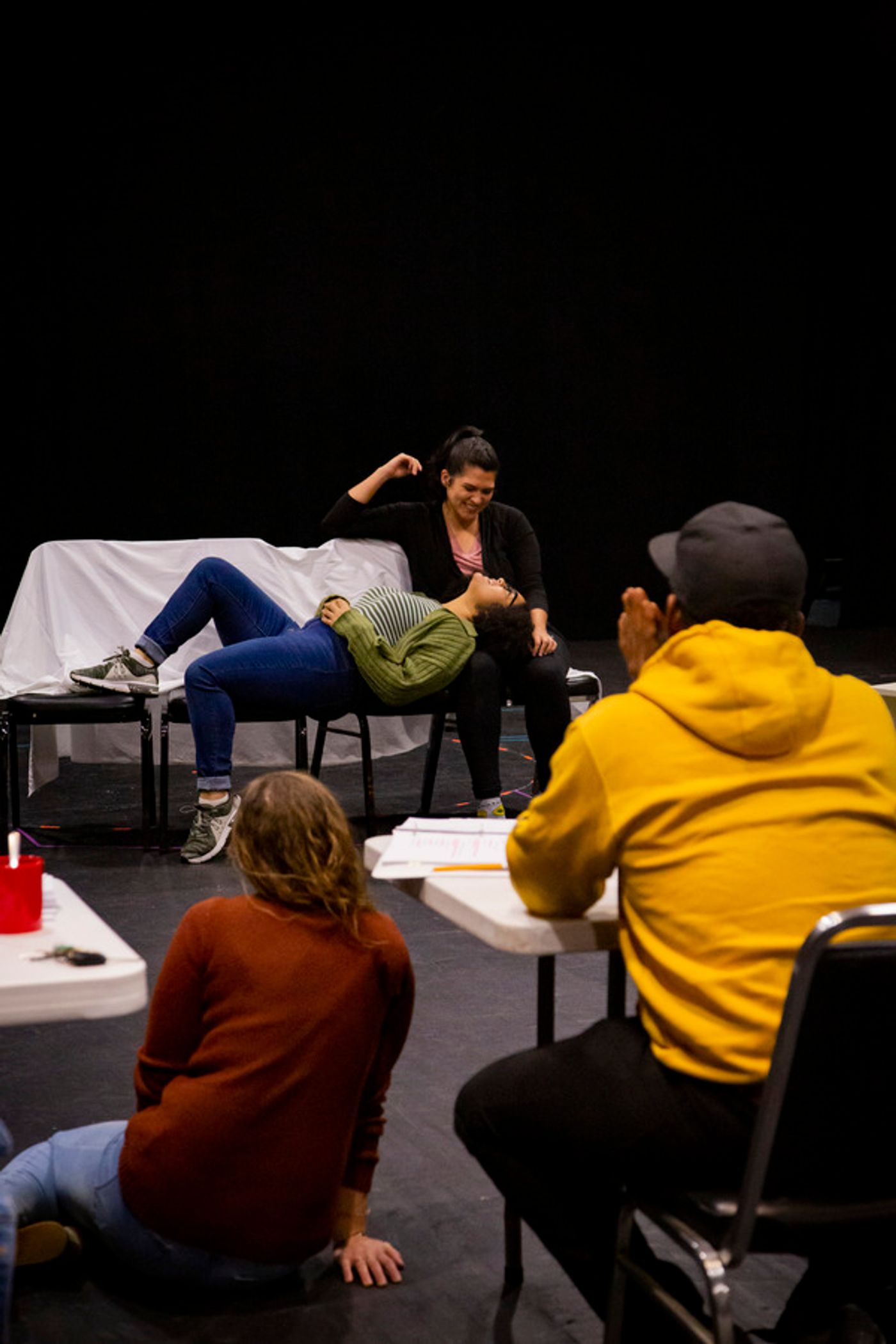 Photos: In Rehearsal for 10 MINUTES TO MIDNIGHT At Cleveland Public Theatre Photos: In Rehearsal for 10 MINUTES TO MIDNIGHT At Cleveland Public Theatre Image
