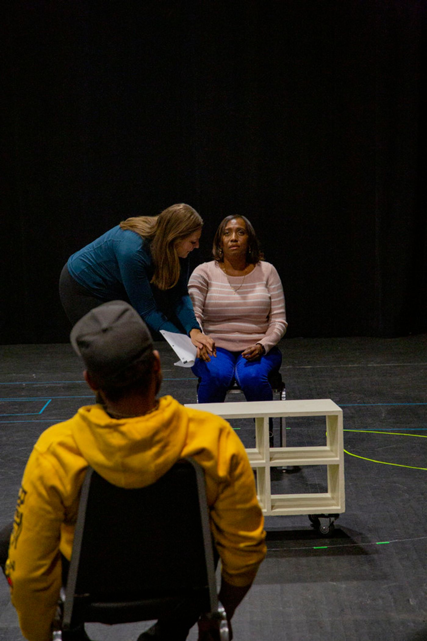 Photos: In Rehearsal for 10 MINUTES TO MIDNIGHT At Cleveland Public Theatre Photos: In Rehearsal for 10 MINUTES TO MIDNIGHT At Cleveland Public Theatre Image