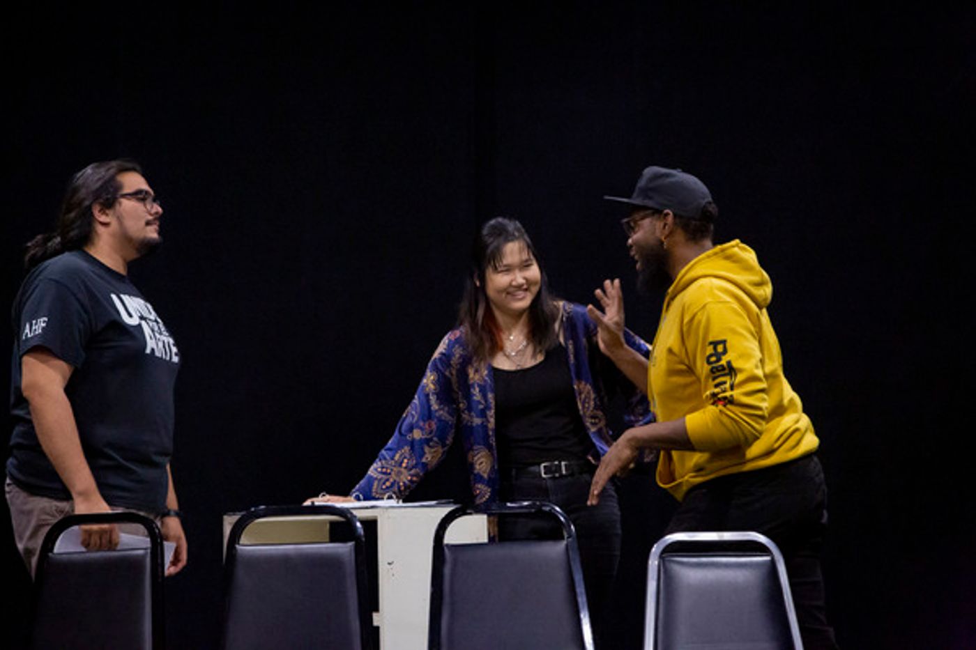 Photos: In Rehearsal for 10 MINUTES TO MIDNIGHT At Cleveland Public Theatre Photos: In Rehearsal for 10 MINUTES TO MIDNIGHT At Cleveland Public Theatre Image