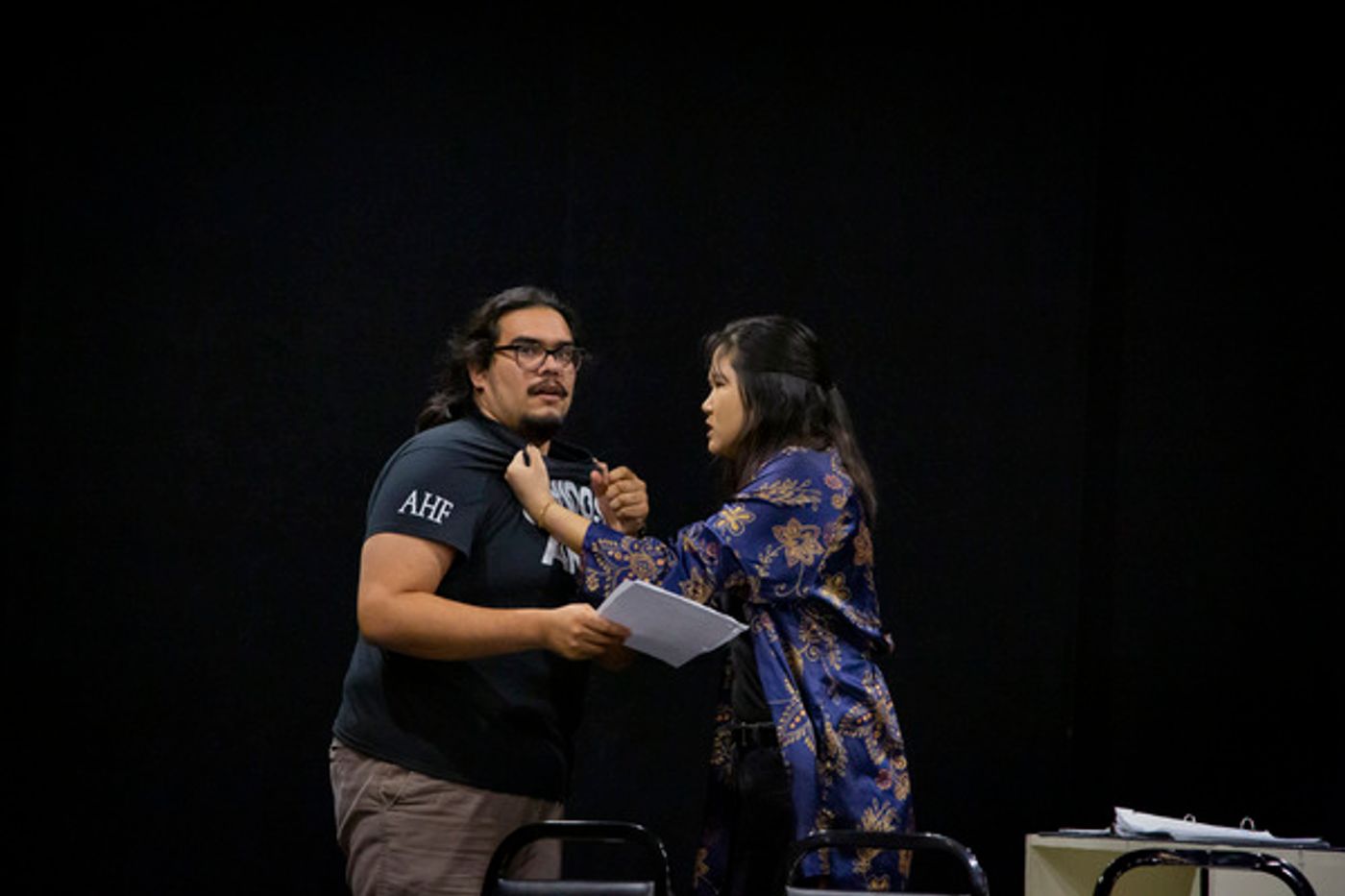 Photos: In Rehearsal for 10 MINUTES TO MIDNIGHT At Cleveland Public Theatre Photos: In Rehearsal for 10 MINUTES TO MIDNIGHT At Cleveland Public Theatre Image