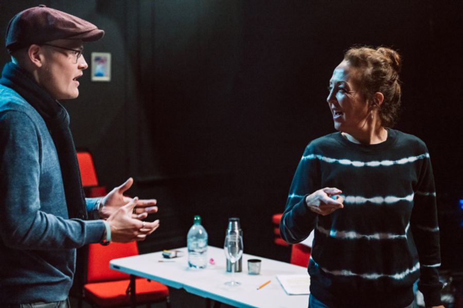 Photos: Inside Rehearsal For 12 ROUND FOR CHRISTMAS at the Hope Theatre Image