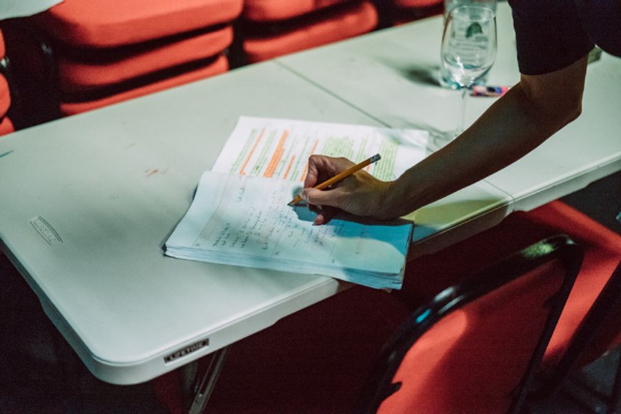 Photos: Inside Rehearsal For 12 ROUND FOR CHRISTMAS at the Hope Theatre Image