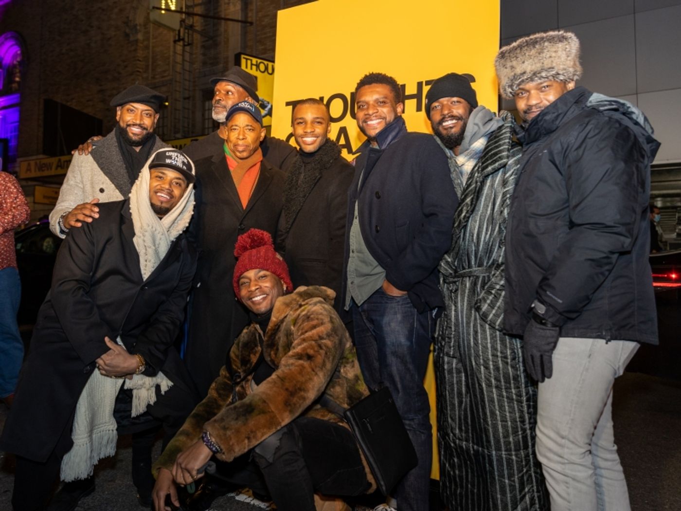 Photos & Video: Mayor-Elect Eric Adams & More Attend THOUGHTS OF A COLORED MAN  Image