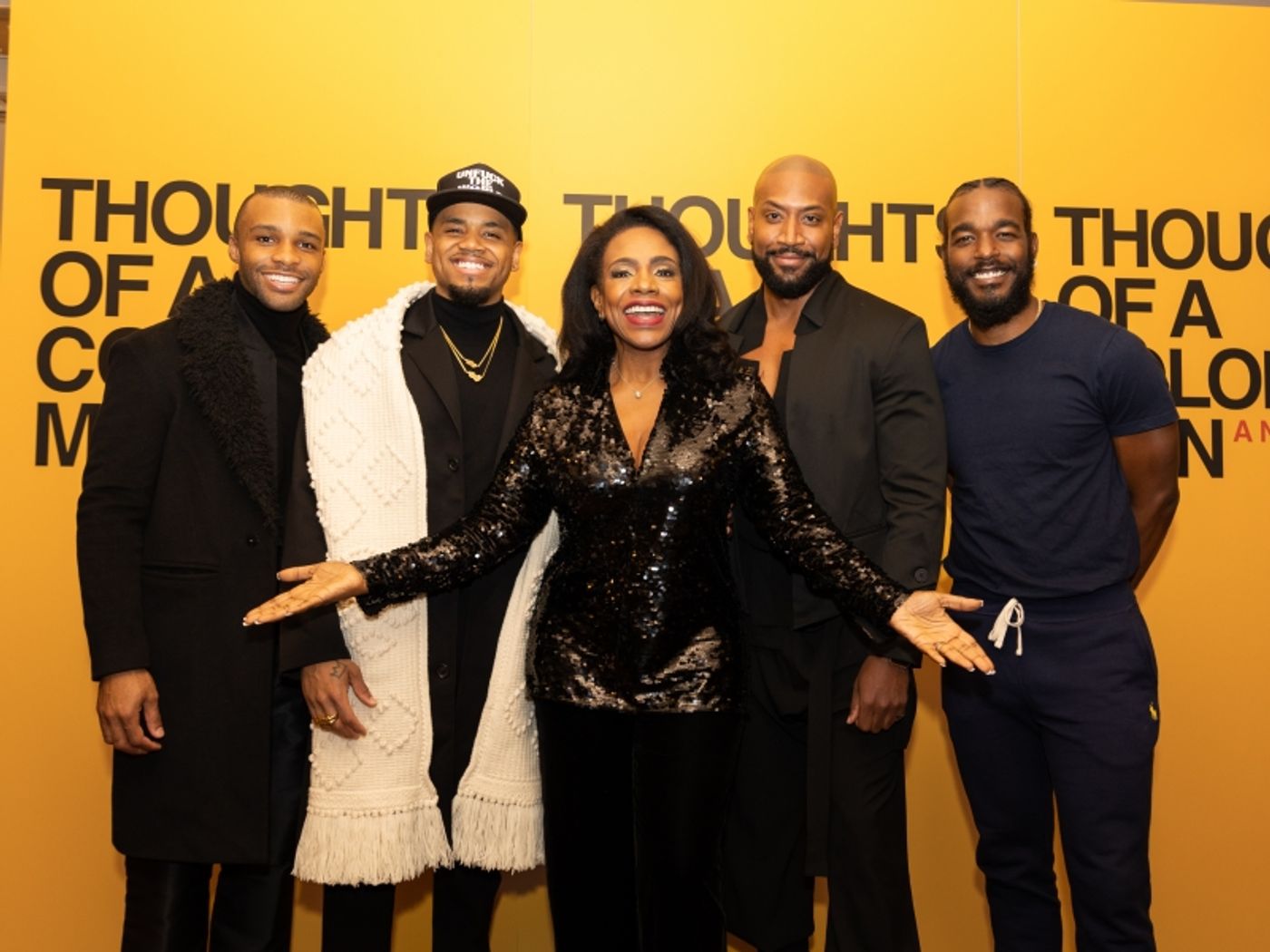 Photos & Video: Mayor-Elect Eric Adams & More Attend THOUGHTS OF A COLORED MAN  Image