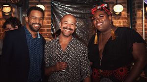 Josiah Davis, Jesse Alick, Qween Jean Photo