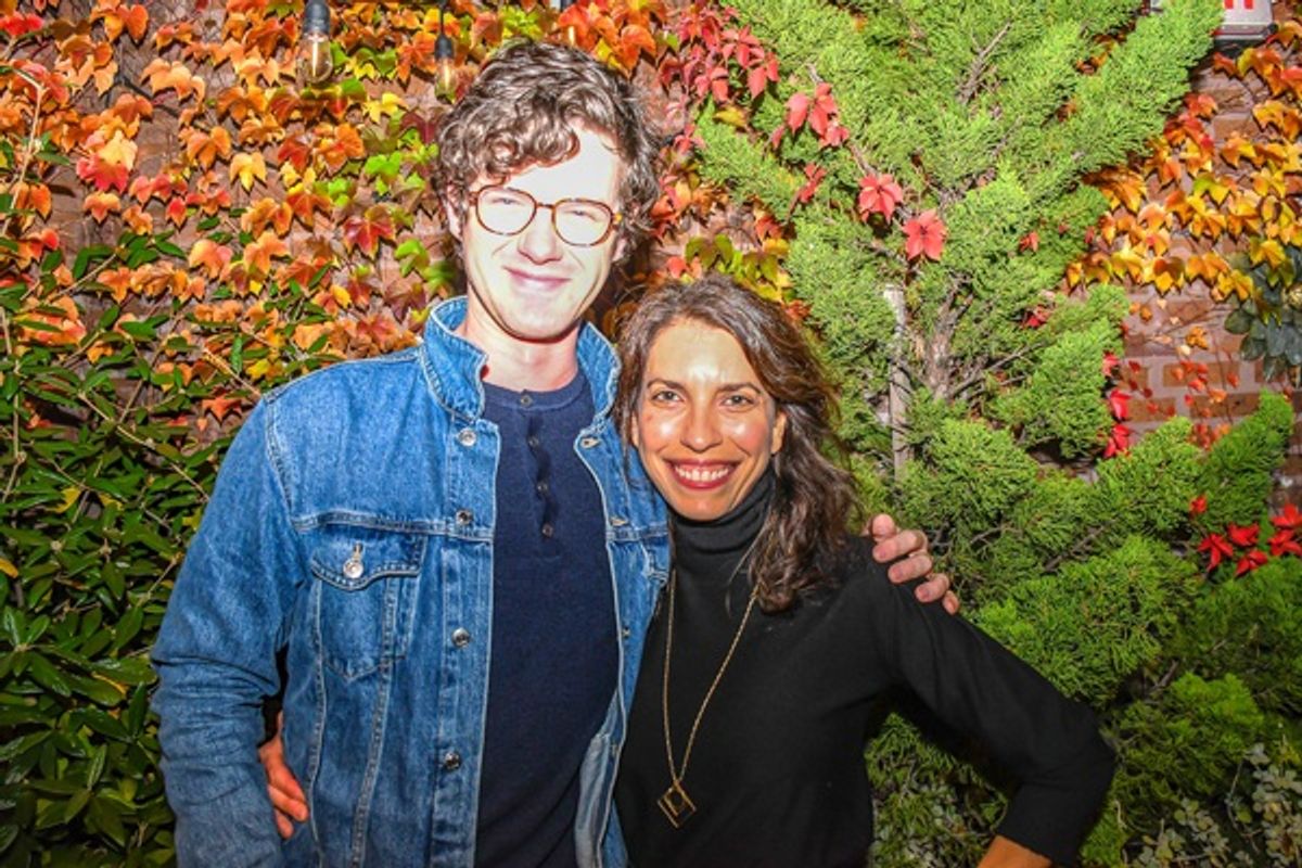 Peter Mark Kendall and Sarah Stern at 