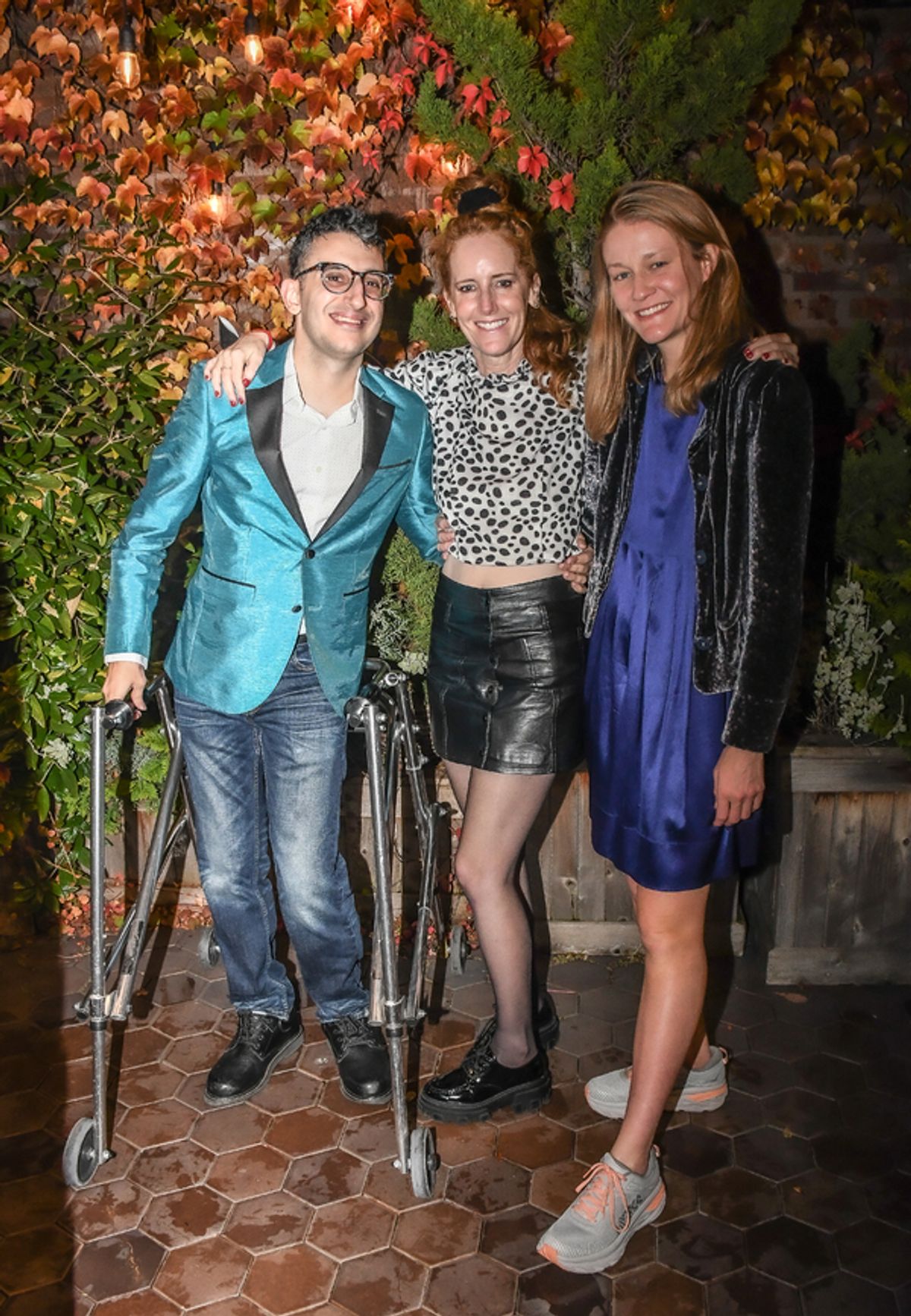 Ryan J. Haddad, Tina Satter, Emily Davis at 