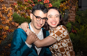 Ryan J. Haddad and Lily Houghton Photo