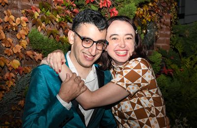 Ryan J. Haddad and Lily Houghton Photo